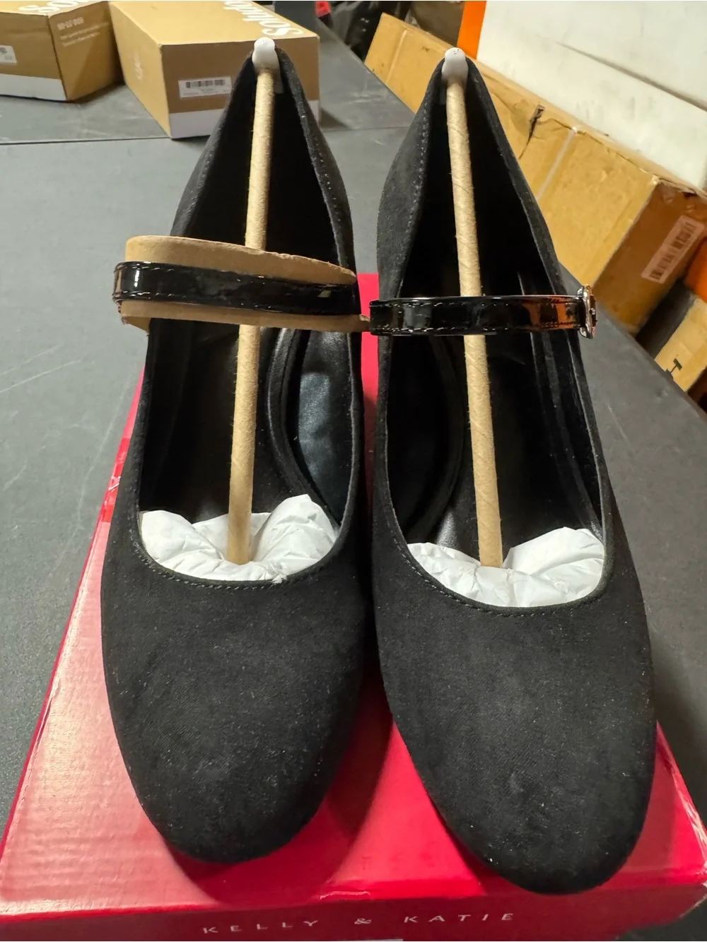 Kelly & Katie Marren Mary Jane Pump 7M New Black